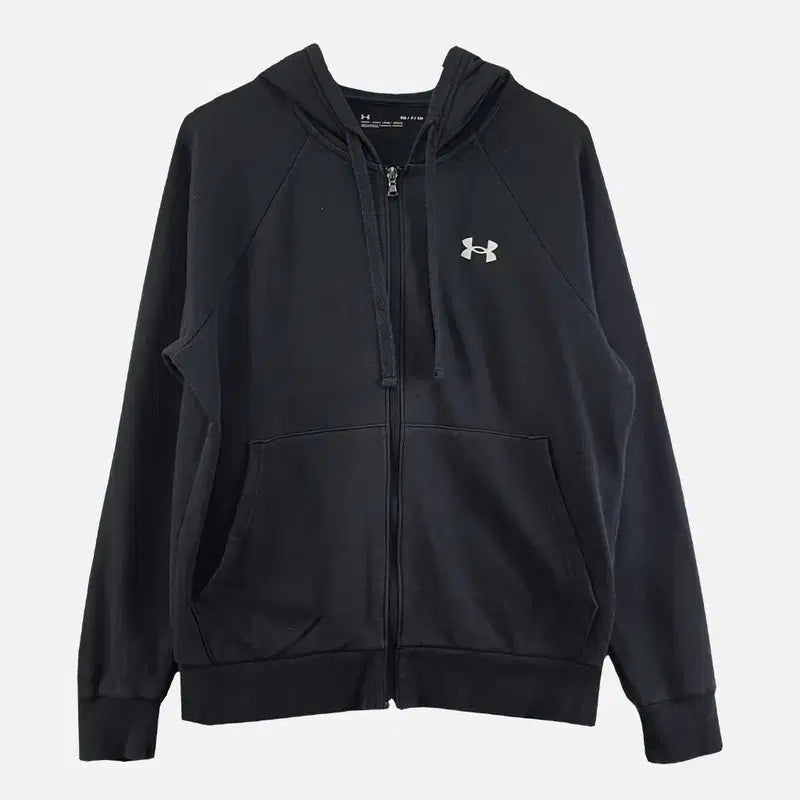 [BUNJANG] Under Armour Black Zip-Up Jacket SM / 언더아머 블랙 남자 집업 SM N8352