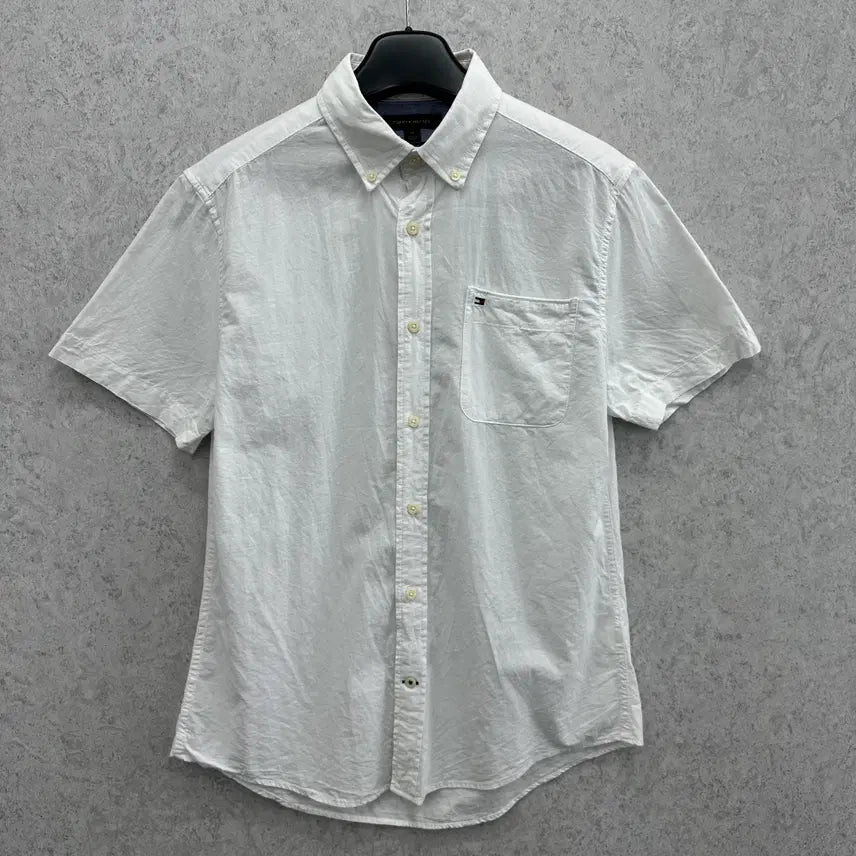 [BUNJANG] Tommy Hilfiger Men's Short Sleeve Shirt / 95 타미힐피거 남자 반팔 셔츠