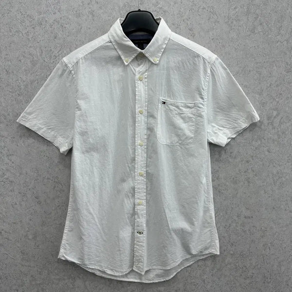 [BUNJANG] Tommy Hilfiger Men's Short Sleeve Shirt / 95 타미힐피거 남자 반팔 셔츠