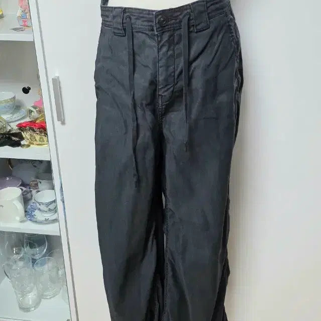 [BUNJANG] Hudson White Vintage Wide-Leg Denim Jeans / Hudson 허드슨 화이트 빈티지 데님 와이드레그