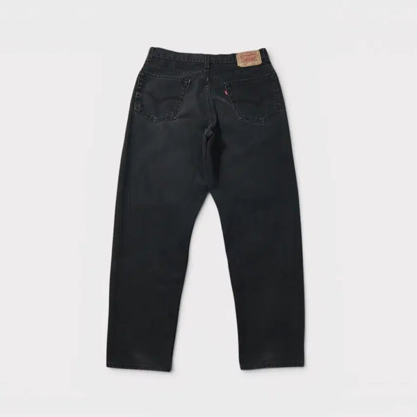 [BUNJANG] Levi's 550 Black Denim Jeans (34 inch) / [34인치] 00's 리바이스 550 흑청 데님팬츠