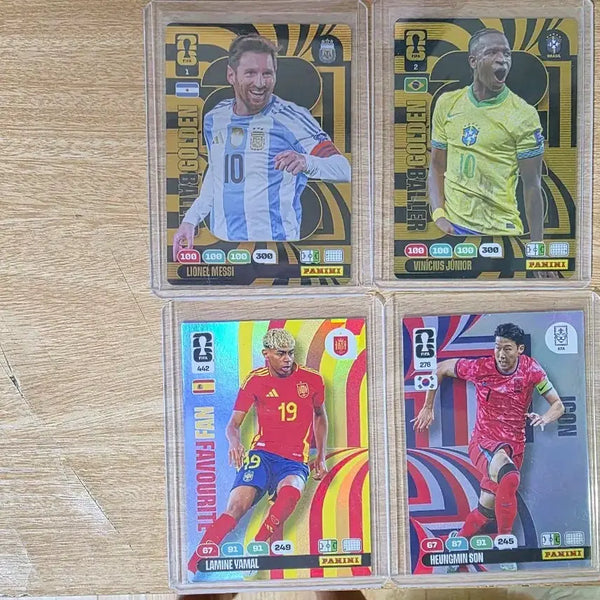 [BUNJANG] Panini 2026 World Cup Soccer Cards 4-Card Set / 파니니 2026월드컵카드
