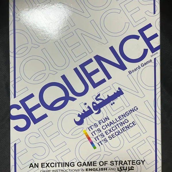 [BUNJANG] Sequence Board Game / 시퀀스 보드게임