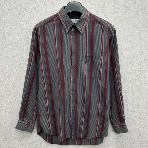 [BUNJANG] Nina Ricci Men's Striped Shirt / 100 니나리찌 남자 스트라이프 셔츠