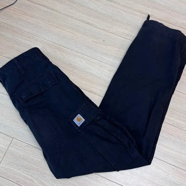 [BUNJANG] Carhartt WIP Regular Cargo Pants Black 28 / 정품 칼하트 카고팬츠 28 블랙