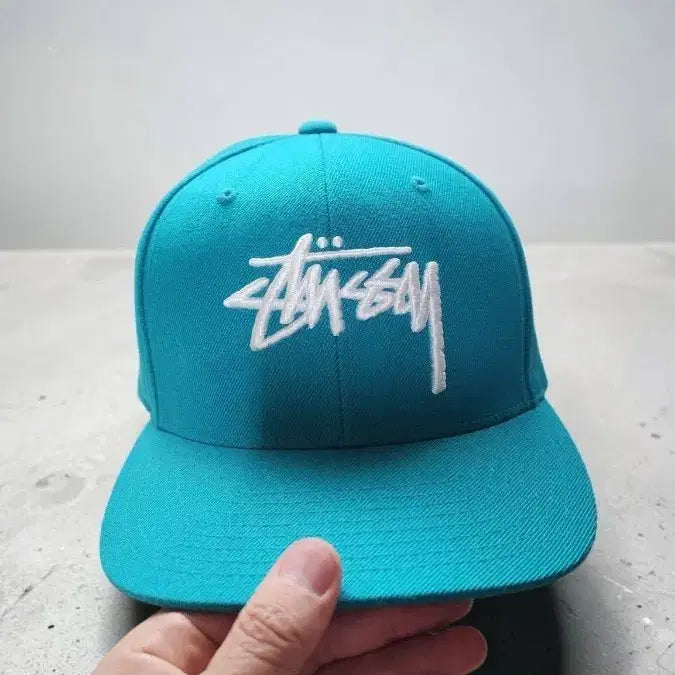 [BUNJANG] Stüssy Mint Color Snapback / 스투시 민트 컬러 스냅백