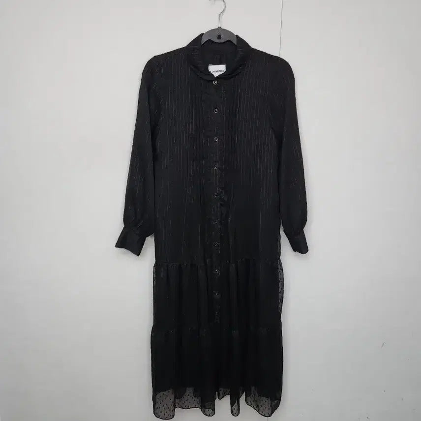 [BUNJANG] Karl Lagerfeld Women's Long Shirt Dress / [칼라거펠트] 90 55 여 셔츠원피스 롱원피스