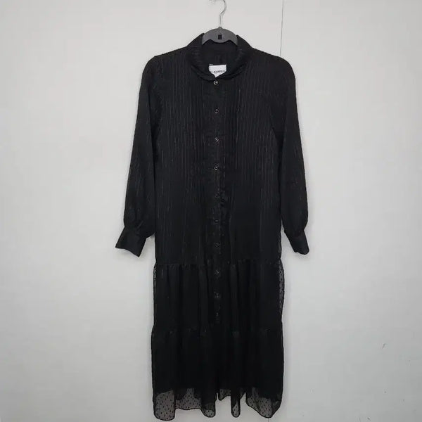 [BUNJANG] Karl Lagerfeld Women's Long Shirt Dress / [칼라거펠트] 90 55 여 셔츠원피스 롱원피스