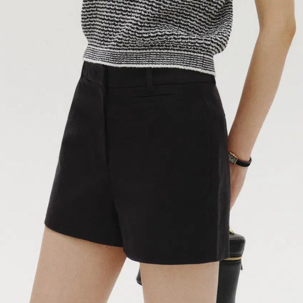 [BUNJANG] Sie Mei Cotton Short Pants Black S / 새상품 시에 sie 메이 코튼 숏 팬츠 블랙 S