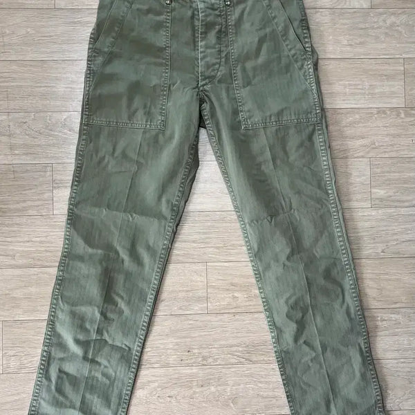 [BUNJANG] RRL Herringbone Fatigue Pants / RRL 헤링본 퍼티그 팬츠