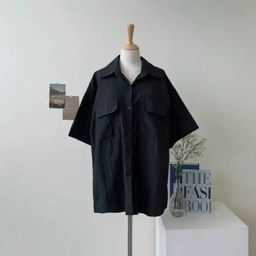 [BUNJANG] Nylon Short-Sleeve Shirt / 나일론 반팔 셔츠