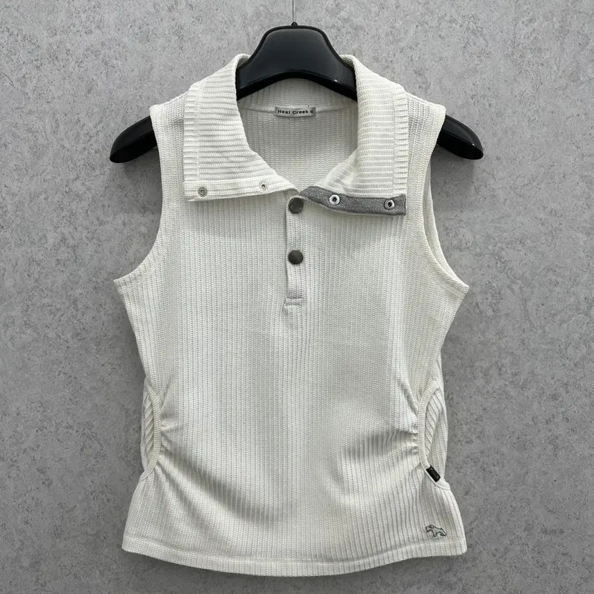 [BUNJANG] Hill Creek Golf Japan Sleeveless Knit Vest Women's M / 95 힐크릭 골프 재팬 여자 민소매 니트