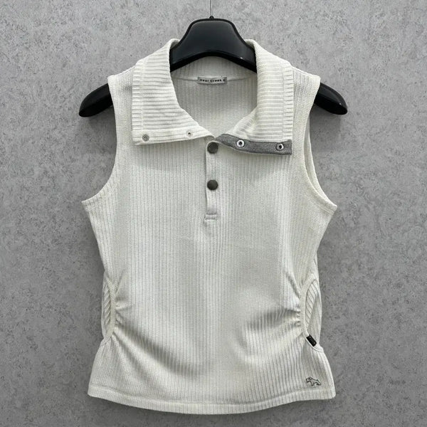 [BUNJANG] Hill Creek Golf Japan Sleeveless Knit Vest Women's M / 95 힐크릭 골프 재팬 여자 민소매 니트
