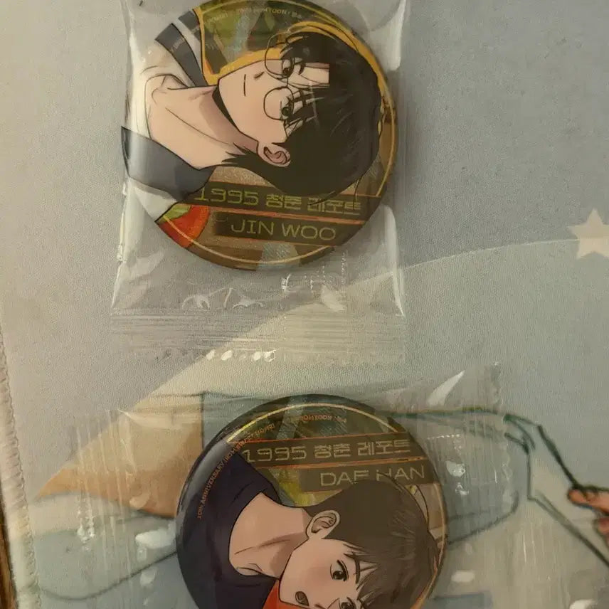 [BUNJANG] 1995 Youth Report Spring Toon Home Party Badge Set / 1995청춘 레포트 봄툰 홈파티 뱃지
