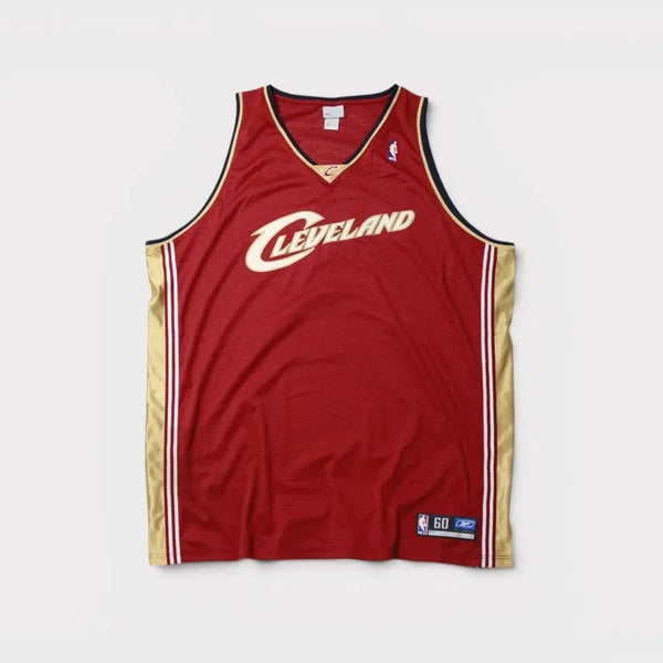 [BUNJANG] Reebok NBA Cleveland Cavaliers Basketball Jersey (5XL) / [60] 리복 NBA 클리블랜드 빅사이즈 농구져지
