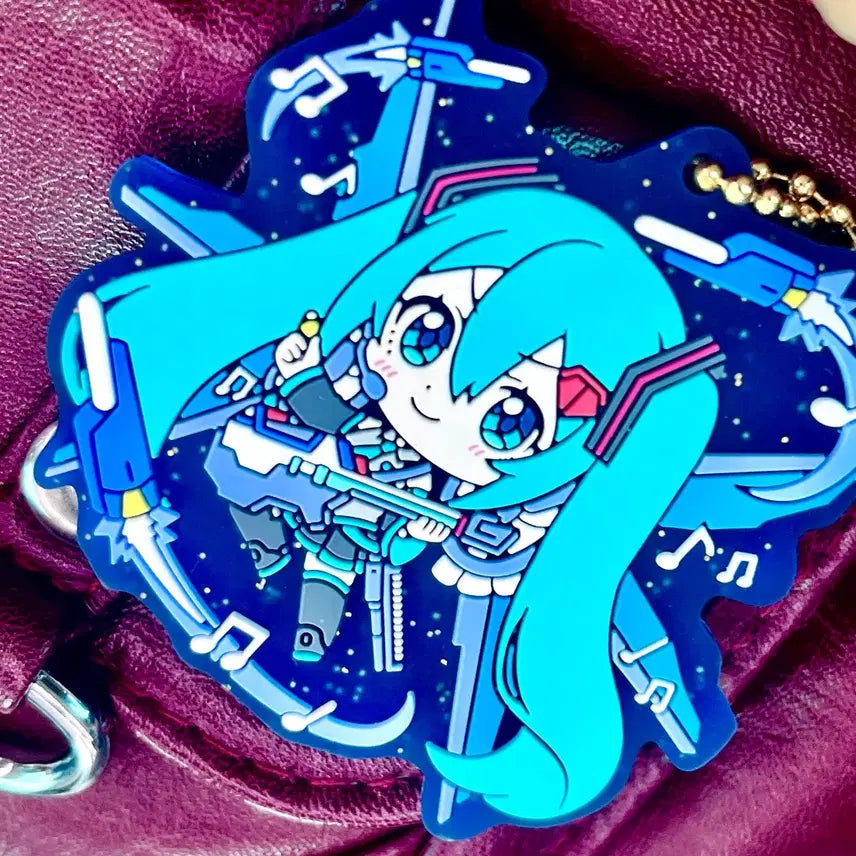 [BUNJANG] Hatsune Miku Gundam Keychain - New / 건담 미쿠 키링 새상품