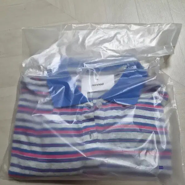 [BUNJANG] Nonnode Multi Stripe Summer Polo Shirt / [1 ] 논노드 섬머 폴로 셔츠 멀티 스트라이프