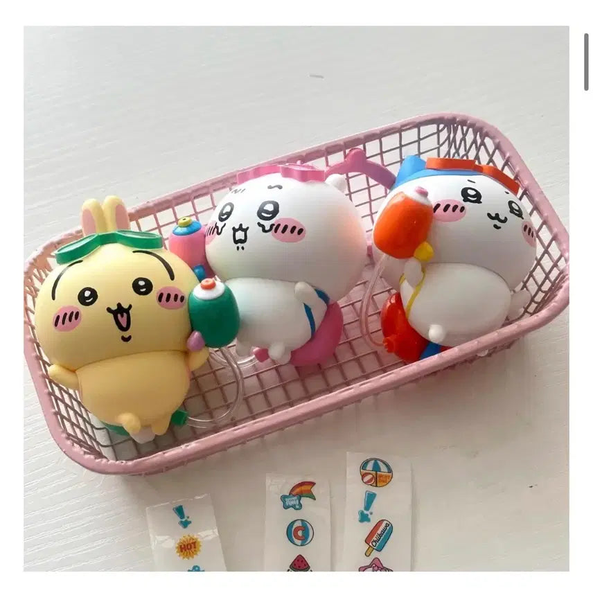 [BUNJANG] Chikawa Usagi Hachiware Water Gun Keyring Figure / [새상품] 먼작귀 물총키링 피규어 치이카와 우사기 하치와레