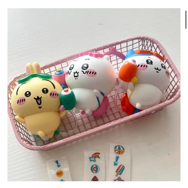 [BUNJANG] Chikawa Usagi Hachiware Water Gun Keyring Figure / [새상품] 먼작귀 물총키링 피규어 치이카와 우사기 하치와레