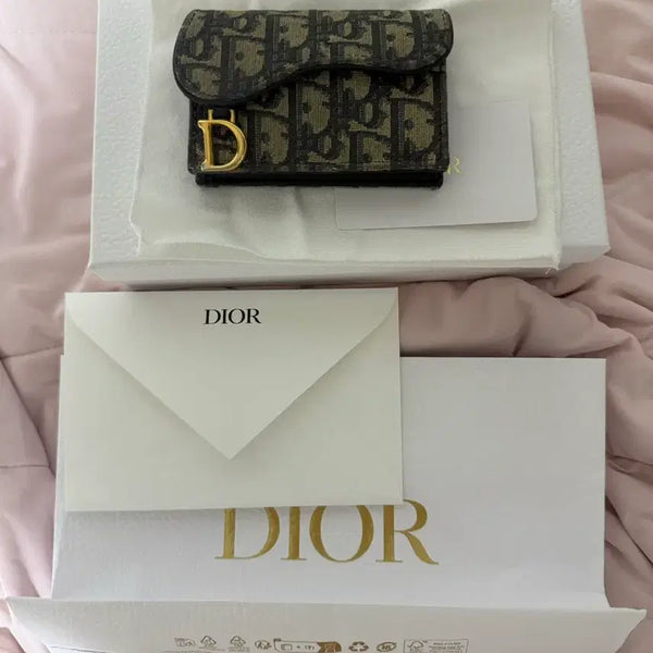 [BUNJANG] Dior Saddle Flap Card Holder Oblique Jacquard / [급처/정품] 디올 새들 플랩 카드 홀더 (오블리크 자카드)