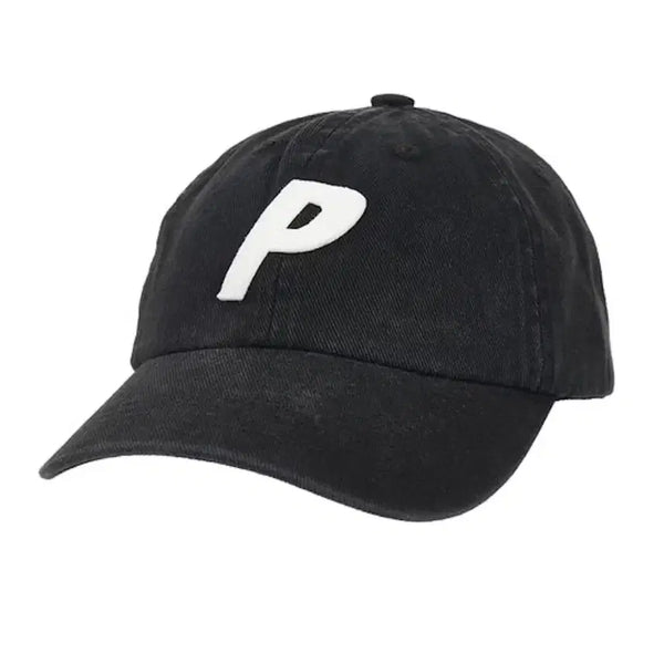 [BUNJANG] Palace P6 Panel Cap Washed Black / (OS) 팔라스 P6 패널 캡 워시드 블랙 모자 새상품