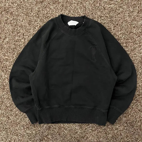 [BUNJANG] AM I Big Logo Sweatshirt / XS 아미 빅로고 맨투맨