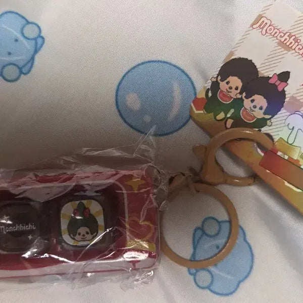 [BUNJANG] Monchhichi Keychain Keycap LED / 몬치치 키링 키캡 LED