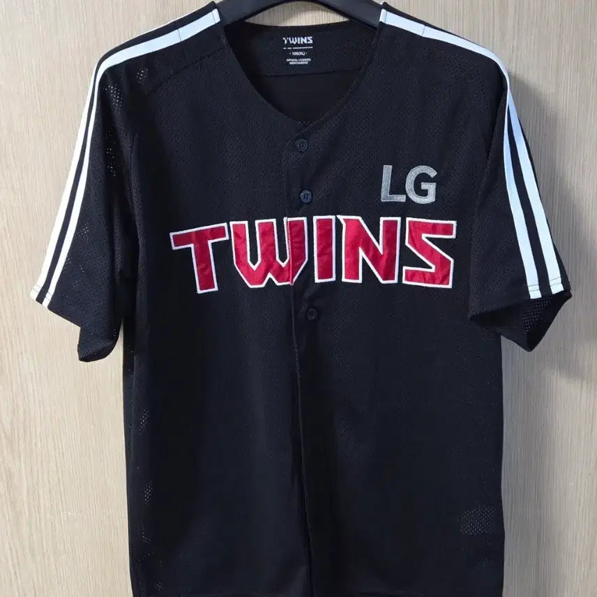 [BUNJANG] LG Twins Baseball Jersey Retro Black (Size XL) / (착샷) LG 트윈스 유니폼 야구 져지 레트로 블랙