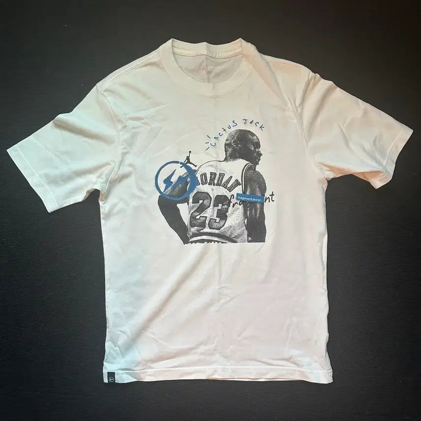 [BUNJANG] Jordan x Travis Scott x Fragment T-Shirt / 조던 x 트래비스 스캇 x 프라그먼트 티셔츠 s