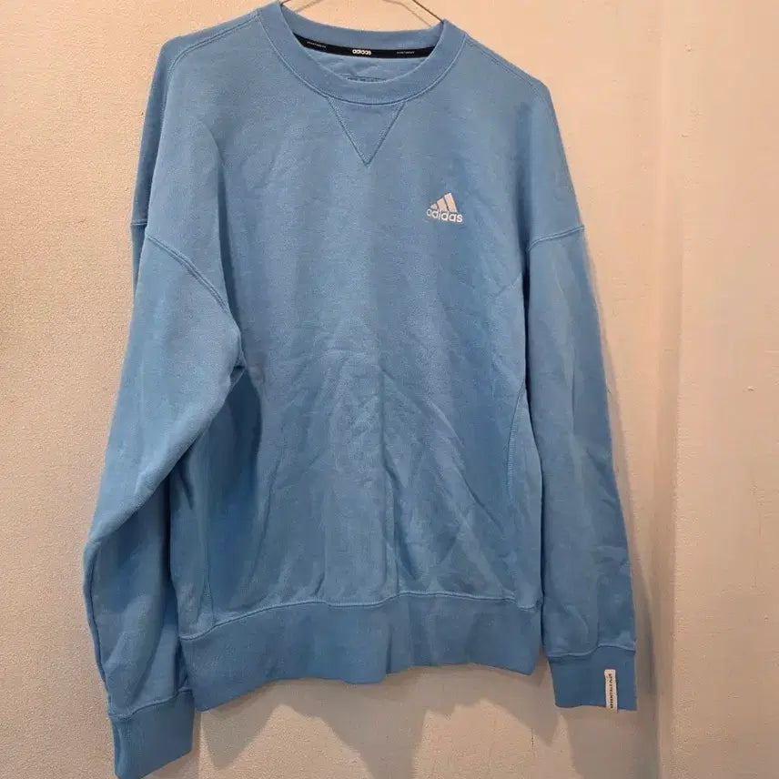 [BUNJANG] Adidas Men's Sweatshirt Blue / 아디다스 맨투맨 블루 공용 가58