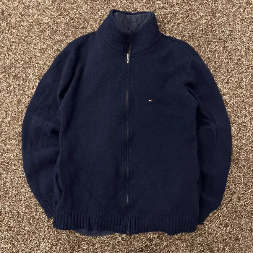 [BUNJANG] Tommy Hilfiger Knit Zip-Up Jacket (L) / L 타미힐피거 니트 집업 자켓 내피 O
