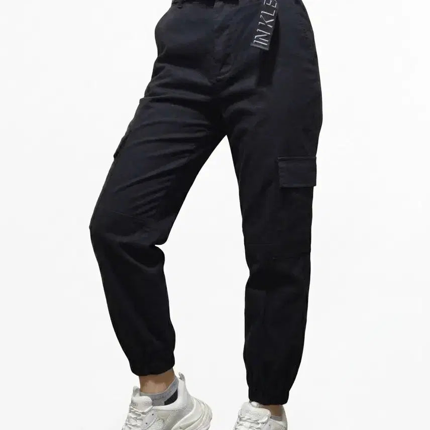 [BUNJANG] Calvin Klein Shadow Logo Cargo Jogger Pants / 캘빈클라인진 섀도우 로고 카고 조거팬츠 S