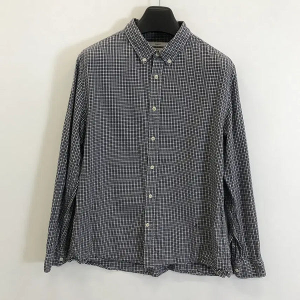 [BUNJANG] Series Epigram Daily Check Shirt Blue Check Cotton XL / 시리즈 series 에피그램 데일리 체크셔츠 [XL]