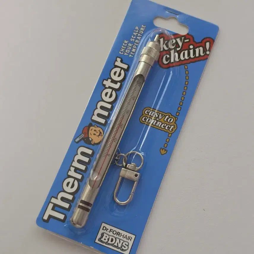 [BUNJANG] Badaners Collaboration Thermometer Keychain / 빠더너스 콜라보 온도계 키링 (새상품)