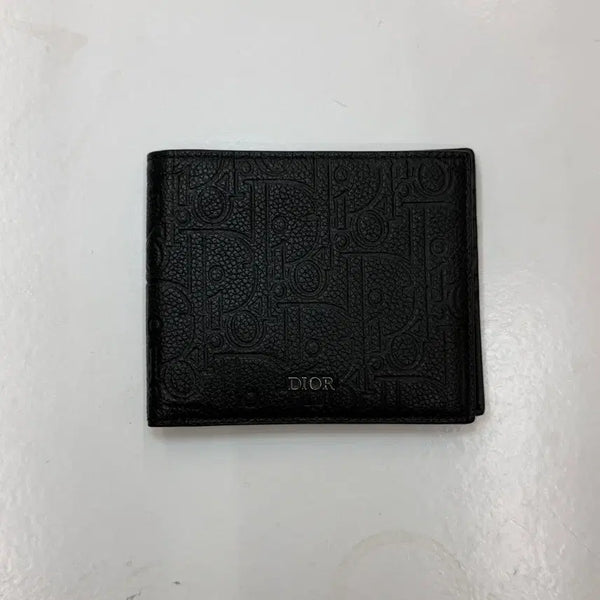 [BUNJANG] Dior Oblique Jacquard Gravity Leather Bifold Wallet / 디올 오블리크 자카드 그래비티 레더 반지갑