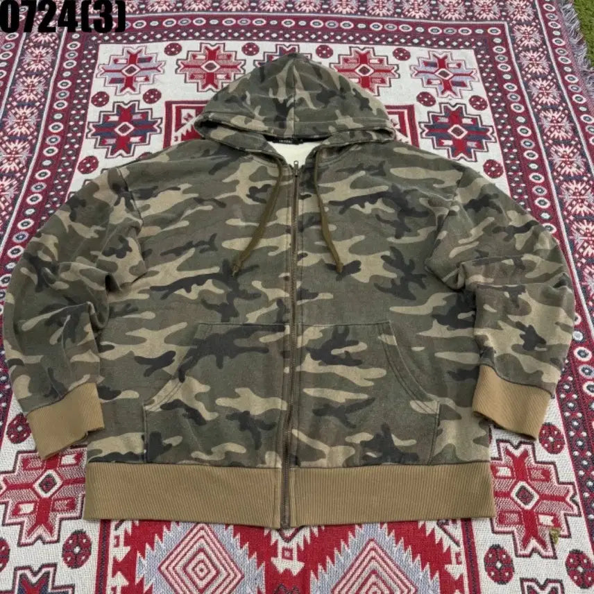 [BUNJANG] Vintage Zip-Up Hoodie Jacket / 빈티지 후드집업 자켓
