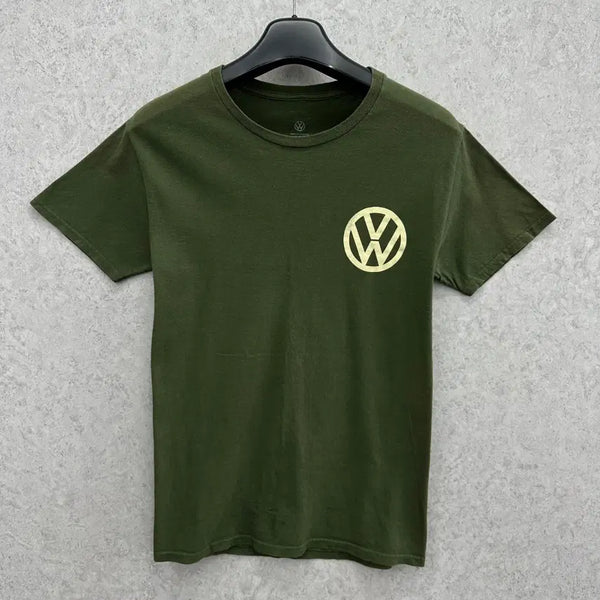[BUNJANG] Volkswagen 90s Graphic T-Shirt / 90 폭스바겐 여자 반팔 티셔츠
