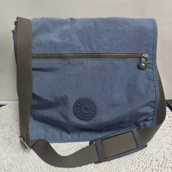 [BUNJANG] Kipling Messenger School Bag (Teal) / 키플링 메신저백. 스쿨백 (청녹색)