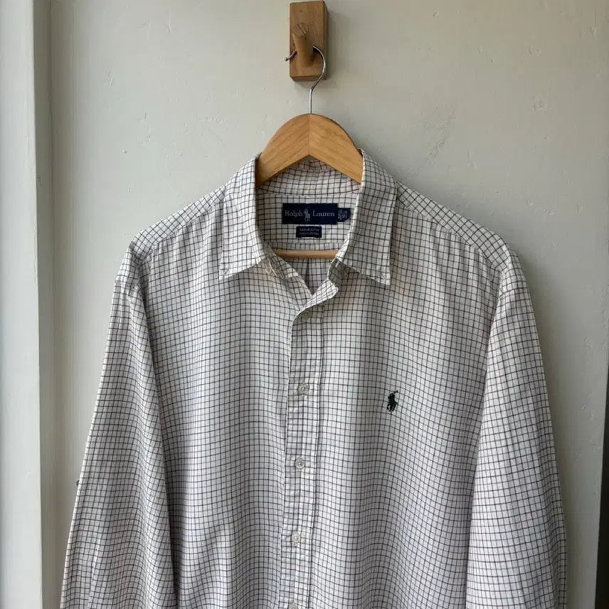 [BUNJANG] Polo Ralph Lauren Checkered Shirt / 17576 - 폴로 랄프로렌 체크 셔츠