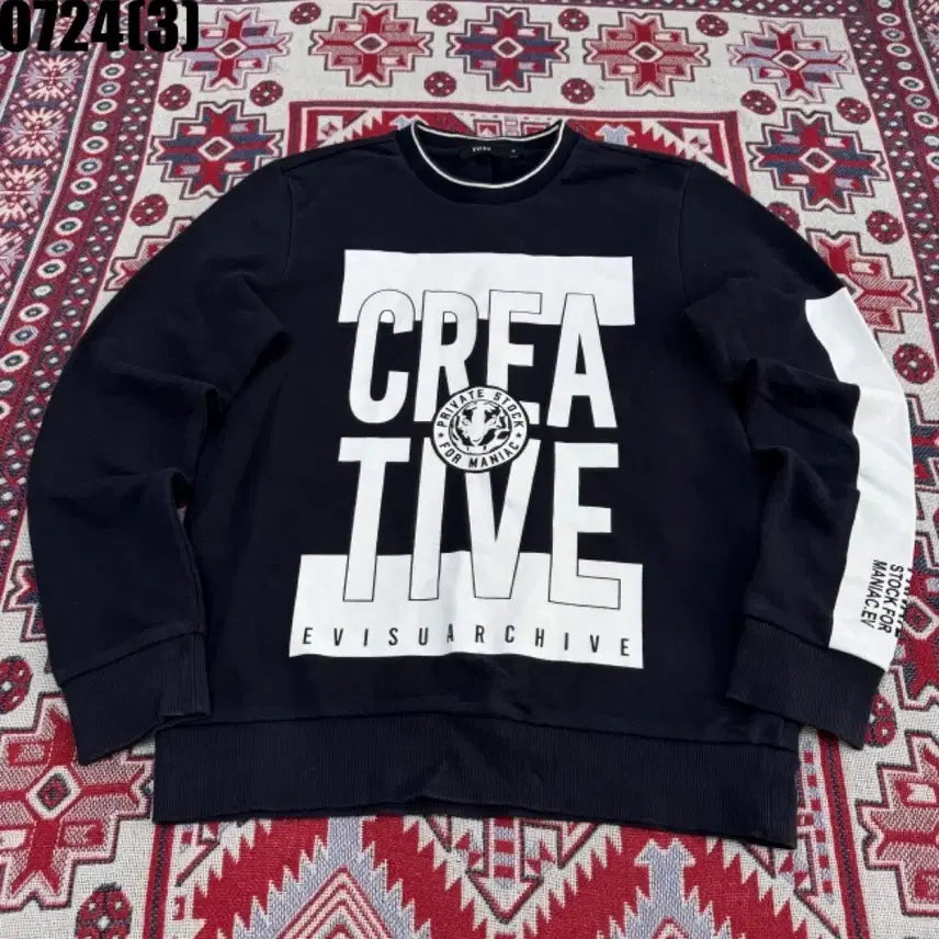 [BUNJANG] Evisu Sweatshirt / 에비수 맨투맨