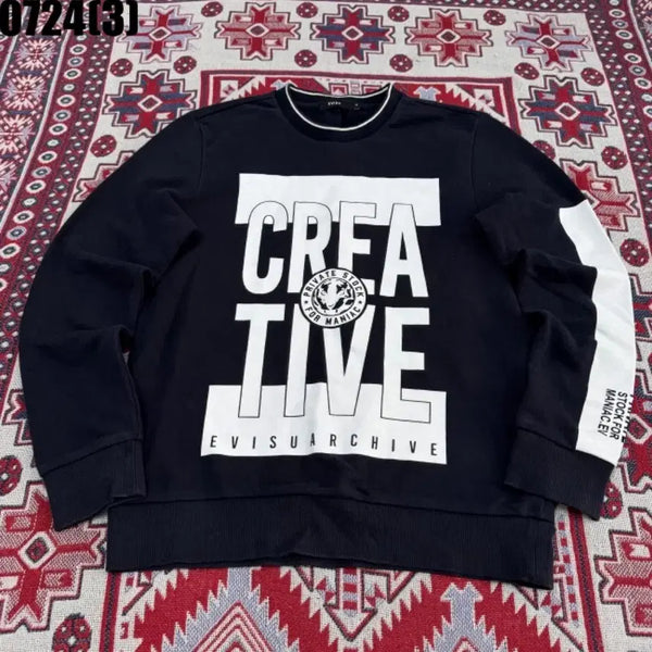 [BUNJANG] Evisu Sweatshirt / 에비수 맨투맨
