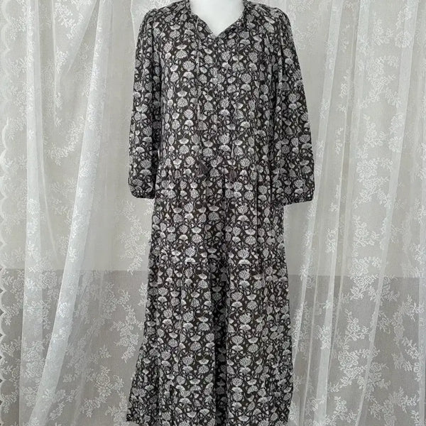 [BUNJANG] Thursday Island 23SS Floral Pattern Long Dress / S) 써스데이아일랜드 23ss 원피스