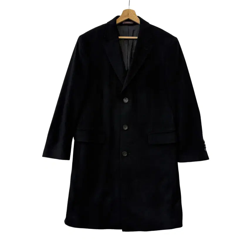 [BUNJANG] Galaxy Cardinal 100% Cashmere Coat Black 46 / 갤럭시 카디날 캐시미어100 코트 블랙 46 정품