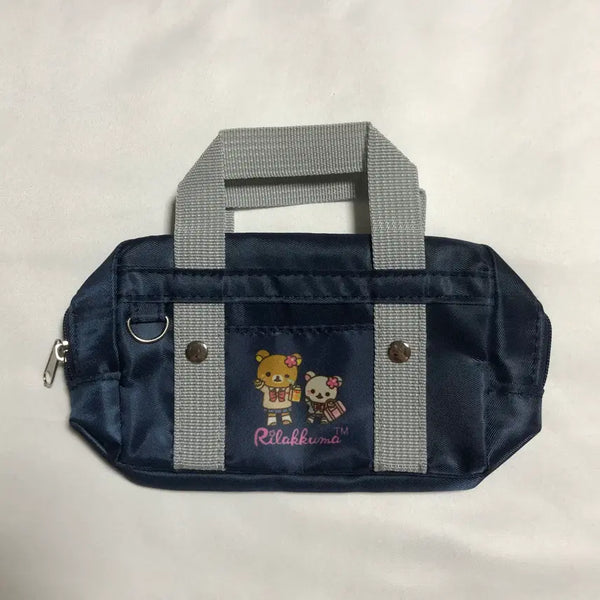 [BUNJANG] Rilakkuma Gal School Bag Pouch / 리락쿠마 갸루 스쿨백 파우치