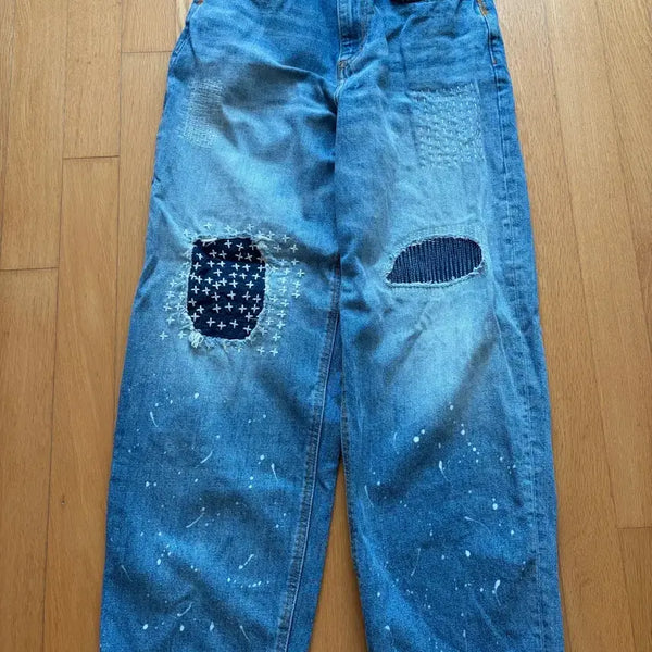 [BUNJANG] Zara x ADER Error Patchwork Denim Pants / 자라 아더에러 패치워크 데님 팬츠