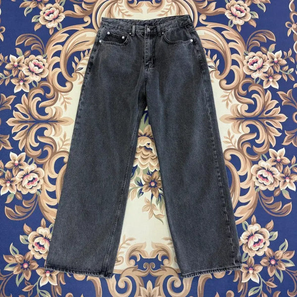 [BUNJANG] Trillion Black Denim Pants / (M)트릴리온 Trillion 흑청 데님팬츠