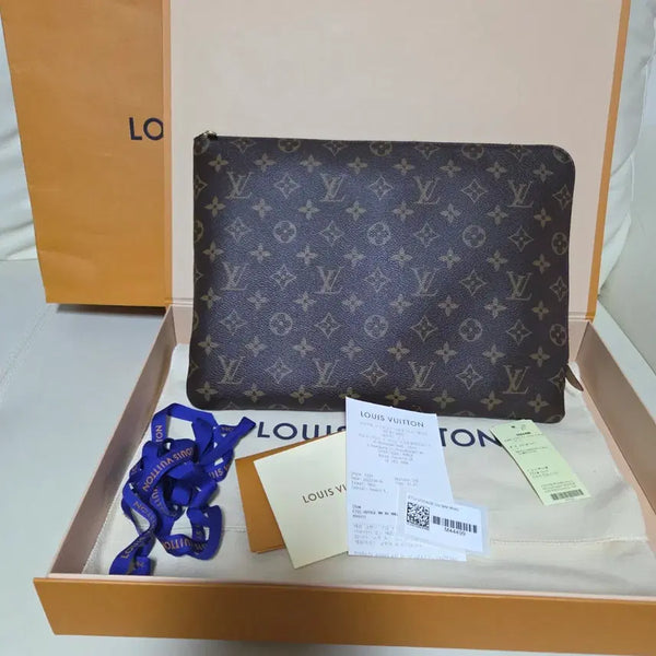 [BUNJANG] Louis Vuitton Etui Voyage Clutch Bag MM / 풀박스 루이비통 에튀보야주 클러치백 MM