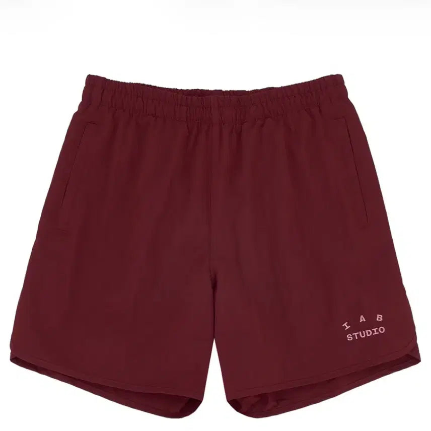 [BUNJANG] IAP STUDIO Burgundy Shorts 2XL / 아이앱 스튜디오 아이앱 쇼츠 버건디 2xl