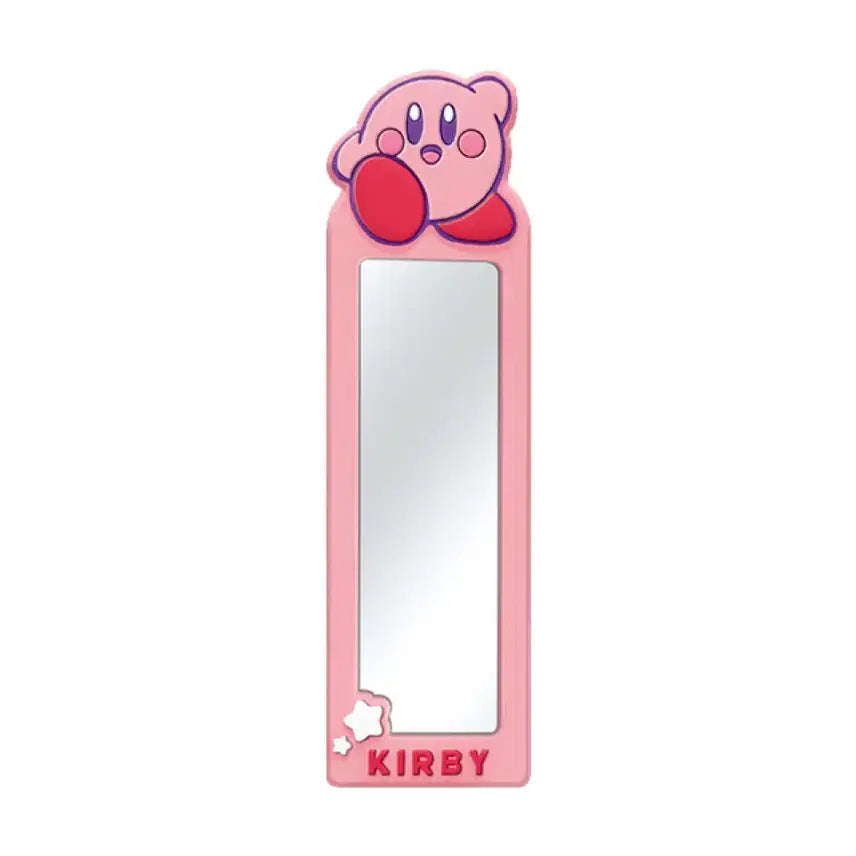 [BUNJANG] Kirby Slim Rubber Mirror Portable Mirror / 별의 커비 슬림 러버 미러 휴대용 거울