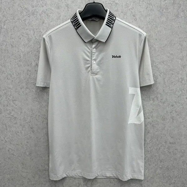 [BUNJANG] Volvik Men's Functional Short Sleeve Polo Shirt XL (105) / 105 볼빅 골프 남자 기능성 반팔 카라티